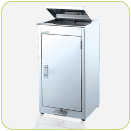 不銹鋼腳踏式清潔箱<點圖放大觀賞詳細內容>