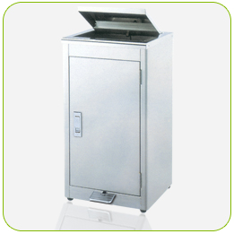 不銹鋼腳踏式清潔箱<點圖放大觀賞詳細內容>